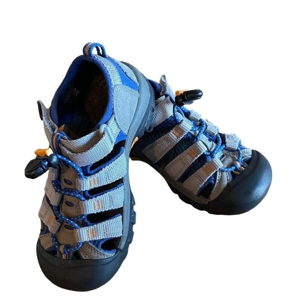 Keen Newport H2 Little Kids Sport Water Hiking Sandals SZ 12 Blue Gray